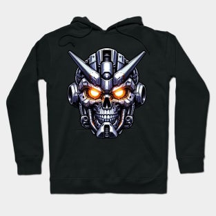 Biomech Skull S01 D50 Hoodie